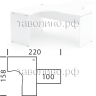 Стол офисный угловой с брифингом 158х220 СТАЙЛ КМП-036 (белый)
