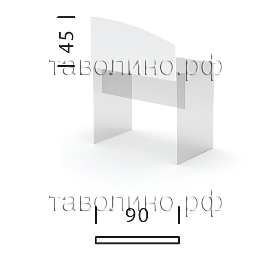 Настольный экран (перегородка) SQ-900